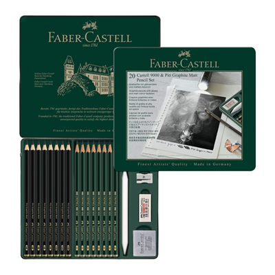 Faber-Castell Pitt Graphite Matt Dereceli K Set 20