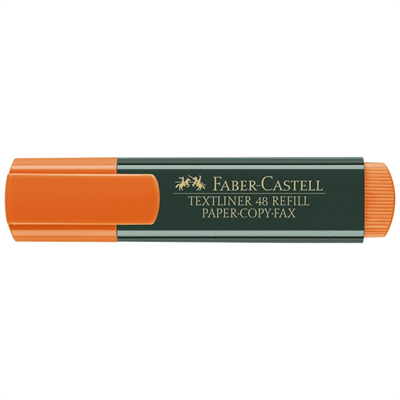 Faber Castell Fosforlu Kalem Turuncu