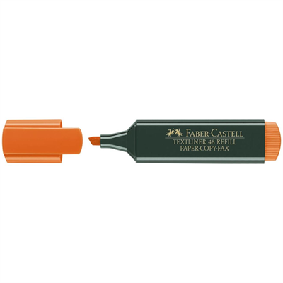 Faber Castell Fosforlu Kalem Turuncu
