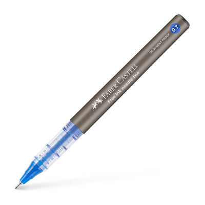 FABER-CASTELLFABER FREE INK NEEDLE 07 ROLLER KALEM MAVİ4005403482510