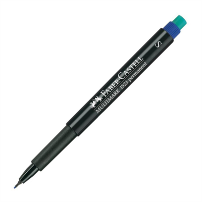 Faber-Castell Permanent Asetat Cd Kalemi S Mavi