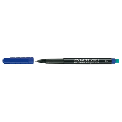 Faber-Castell Permanent Asetat Cd Kalemi S Mavi