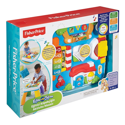 Fisher Price Eğitici Köpekçiğin Aktivite Masası DRH44