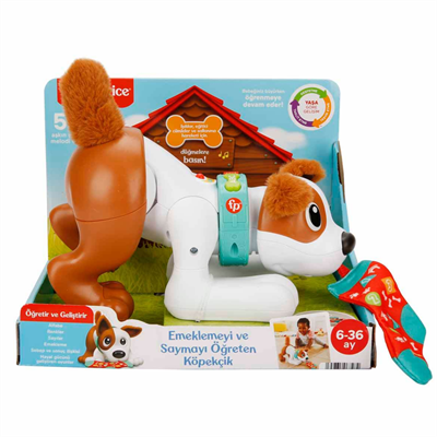 Fisher Price Emeklemeyi ve Saymayı Öğreten Köpekçik HHH13