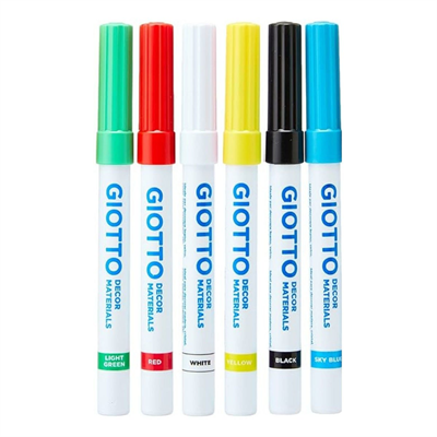 Giotto Decor Marker Kalem Seti 6lı