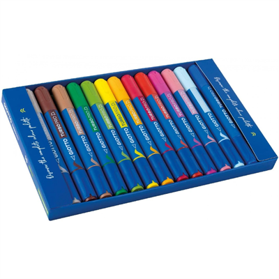 Giotto Turbo Pro 15li Çift Uçlu Marker Kalem Seti