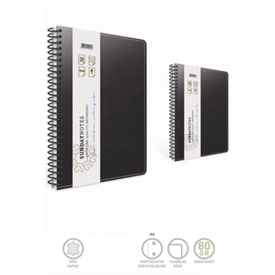Gıpta A-4 140 Yaprak Sert Kapak  Çizgili  Defter