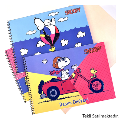 Gıpta Defter Snoopy Sp.Resim Def.17X24-15 Yp.