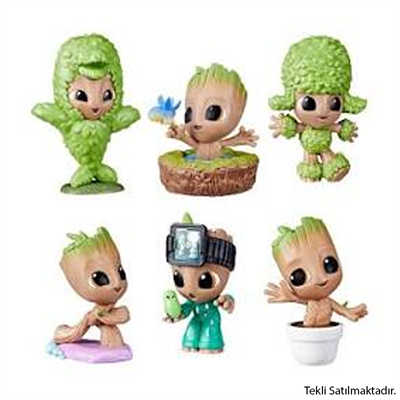Guardians Of The Galaxy Groot Koleksiyon Figür Poodle F8026-F8094