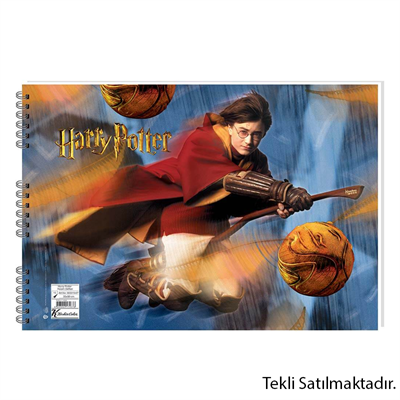 Harry Potter 35*50 15Yp Spiralli Resim Defteri
