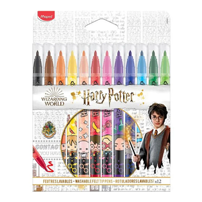 Maped Harry Potter 12Li Keçeli Kalem Seti