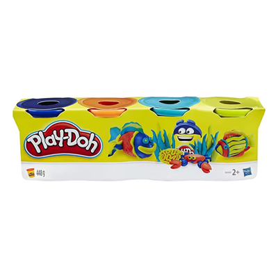 Hasbro B5517 Play-Doh 4lü Oyun Hamuru