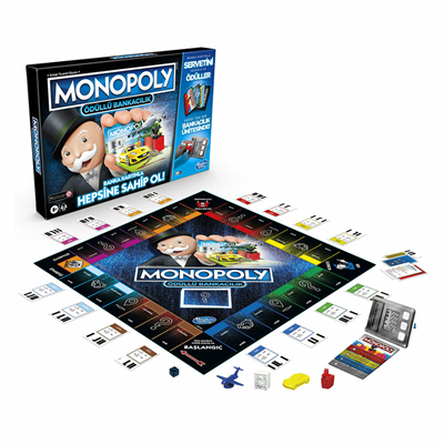 Hasbro Monopoly Ödüllü Bankacılık Oyunu E8978