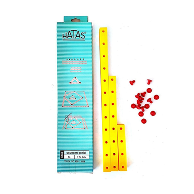 Hatas Geometri Şeridi Seti Sarı Renk