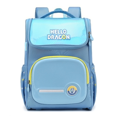 Hello Dragon Okul Çantası Model 8 Blue