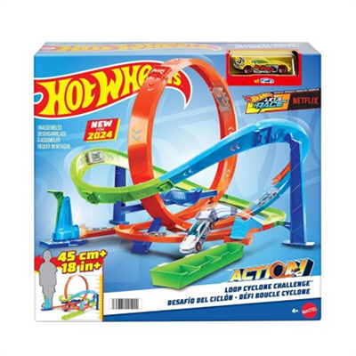 Hot Wheels Bumerang Çemberli Yarış Pisti HTK16