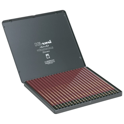 Uni Mitsubishi Hi-uni Art Set 10B-10H Dereceli Kalem Seti