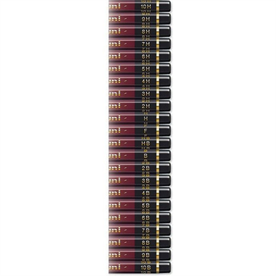 Uni Mitsubishi Hi-uni Art Set 10B-10H Dereceli Kalem Seti