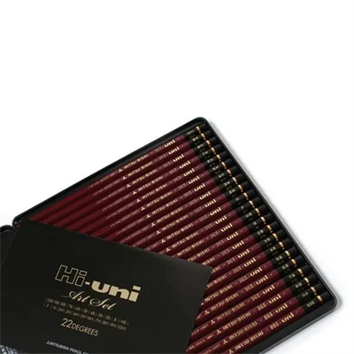 Uni Mitsubishi Hi-uni Art Set 10B-10H Dereceli Kalem Seti