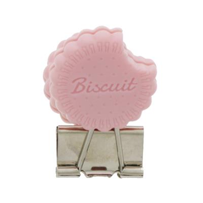 Icon Bisküvi Saplı Çelik Kıskaç Pembe