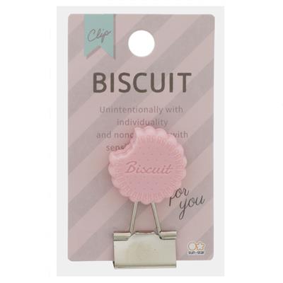 Icon Bisküvi Saplı Çelik Kıskaç Pembe