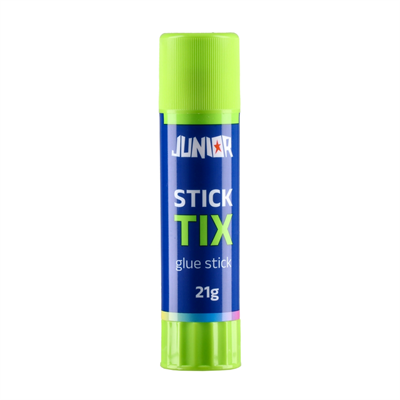 Junıor 131113 Stick Tix, Glue Stick, 21G 12*384
