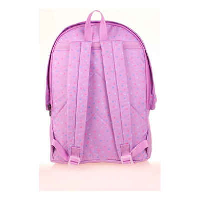 Kaukko Hat Sırt Çantası (Lılac Hearts)