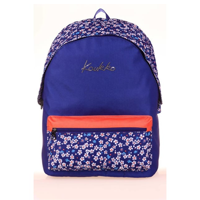 Kaukko Hat Sırt Çantası (Navy Blue Flowers)