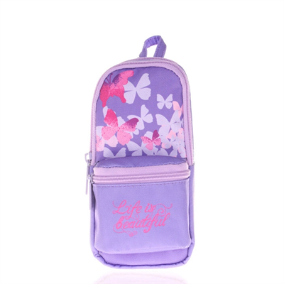 Kaukko Layer Junıor Bag Kalem Çantası Butterfly K2447