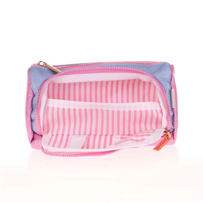 Kaukko Sparkle Plump Kalem Çantası (Duble Pembe)