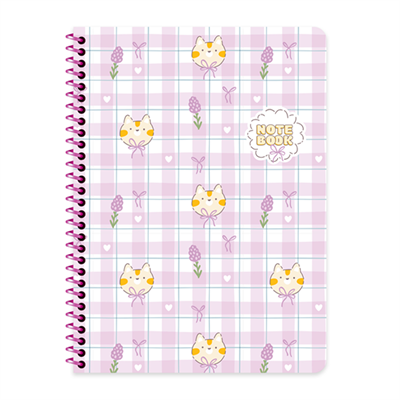 Keskin 16,5*22,5 80 Yp.Çiz.Karton Kp.Spr.Kawaii Defter