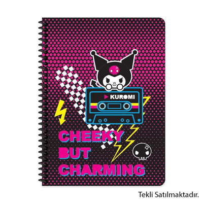 Keskin Kuromi Defter 80 Yp. Kareli Spr. Karton Kapak