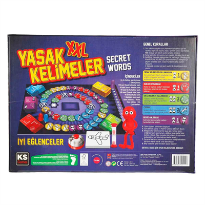Ks Games Yasak Kelimeler Kutu Oyunu XXL