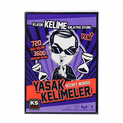 Muhtelif ÜrünlerKS GAMES T131 SECRET WORDS8697418011319