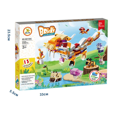Kızılkaya Kzl-Sm198C Lego Hayvanlar 232 Parca - 36