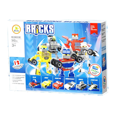 KIZILKAYA OYUNC.KZL-SM310 LEGO TRANSFORMERS 342 PARCA 36KZL-SM310