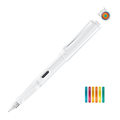 Lamy Safari Multicolor Dolma Kalem Seti All White M Uç