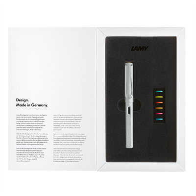 Lamy Safari Multicolor Dolma Kalem Seti All White M Uç