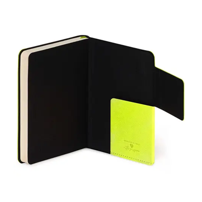 Legami Çizgili Defter Küçük Chartreuse 135x95mm