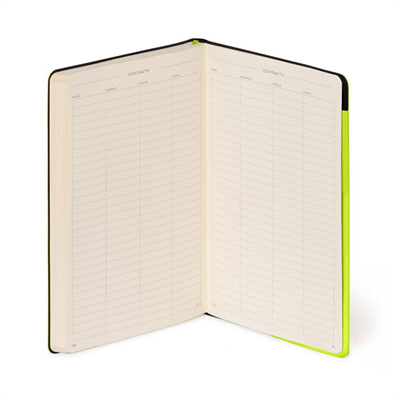 Legami Çizgili Defter Orta Chartreuse 210x130mm