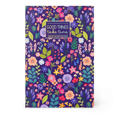 Legami Quaderno Large Çizgili Defter Çiçek
