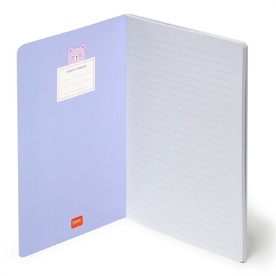 Legami Quaderno Large Çizgili Defter Oyuncak Ayı