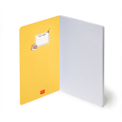 Legami Cizgili Defter - Quaderno - Buyuk - Sushı K
