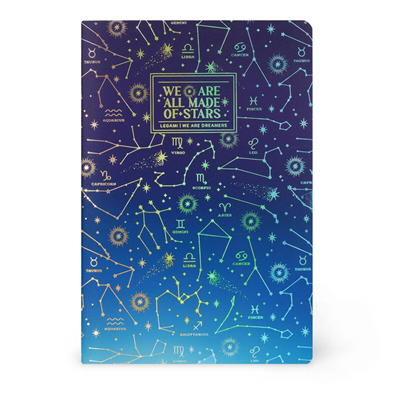 Legami Quaderno Large Çizgili Defter Yıldızlar 248x188mm 