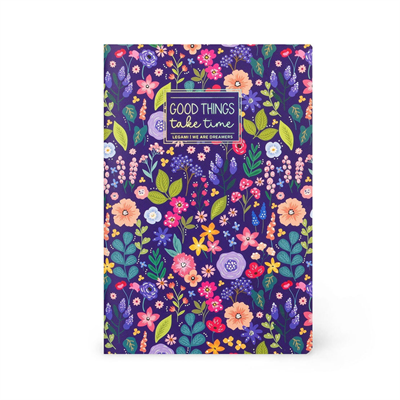 Legami Quaderno Small Çizgili Defter Çiçek