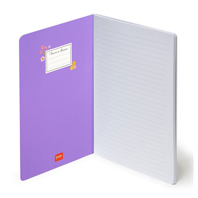 Legami Quaderno Small Çizgili Defter Çiçek