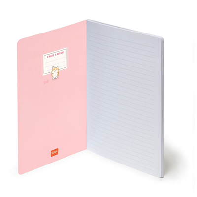 Legami Quaderno Small Çizgili Defter Corgi
