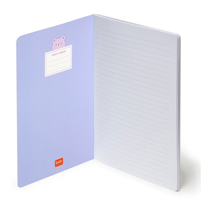 Legami Quaderno Small Çizgili Defter Oyuncak Ayı