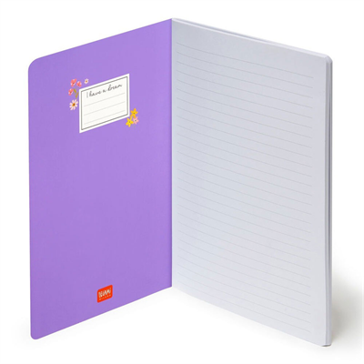 Legami Quaderno Medium Çizgili Defter Çiçek