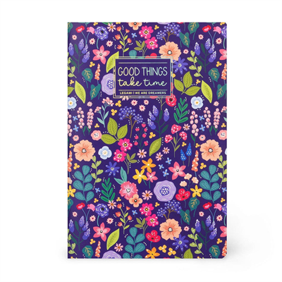 Legami Quaderno Medium Çizgili Defter Çiçek